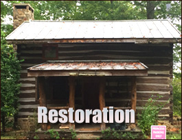 Historic Log Cabin Restoration  Port Republic, Virginia